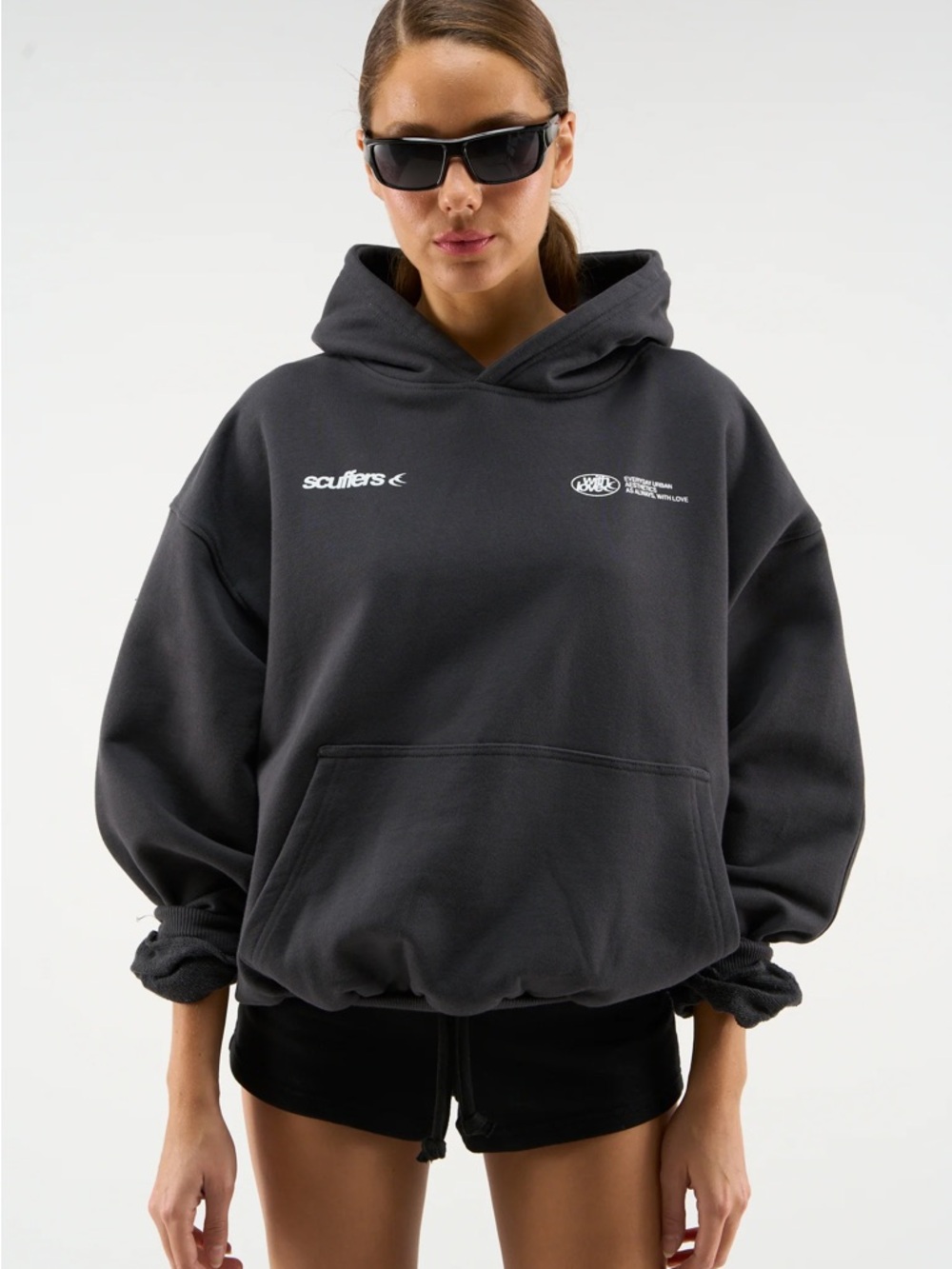 SCUFFERS Sign Dark Hoodie